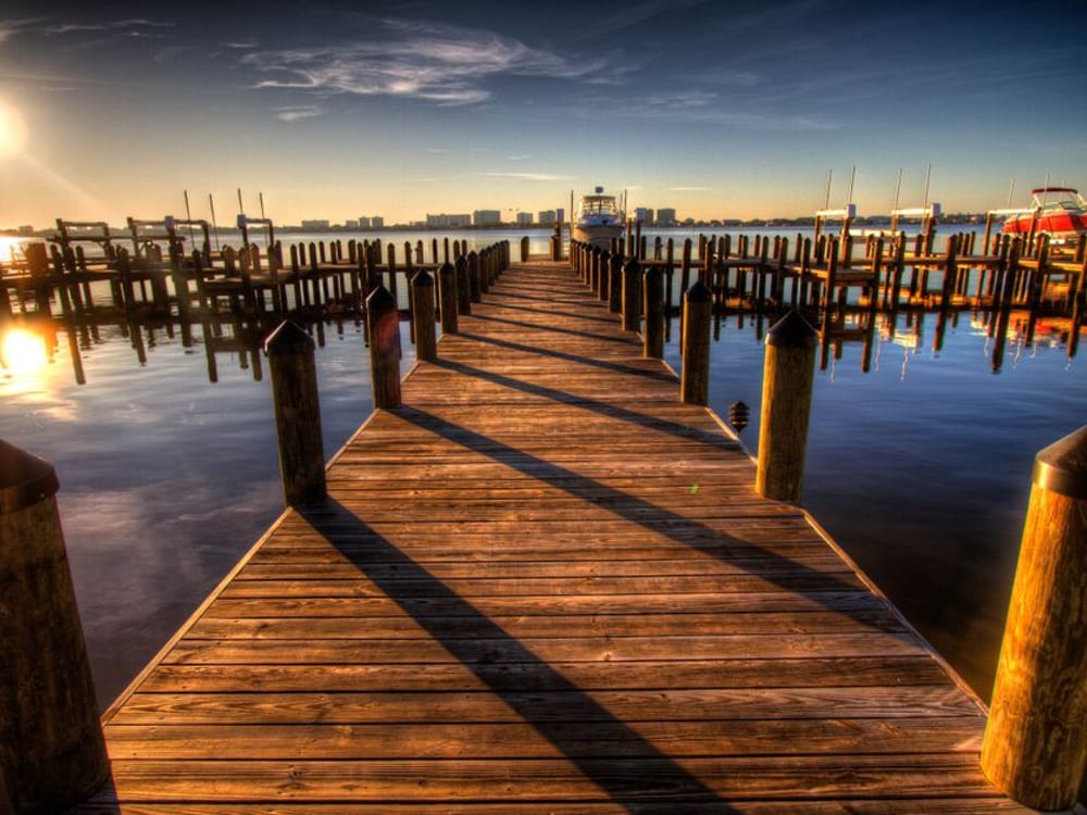 Docks and seawalls